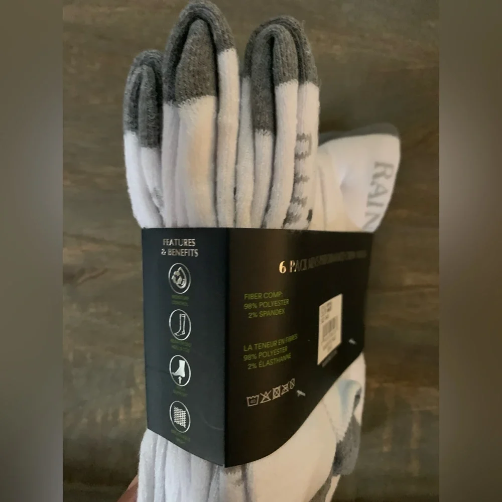 RFX Rainforest Men’s Crew Socks